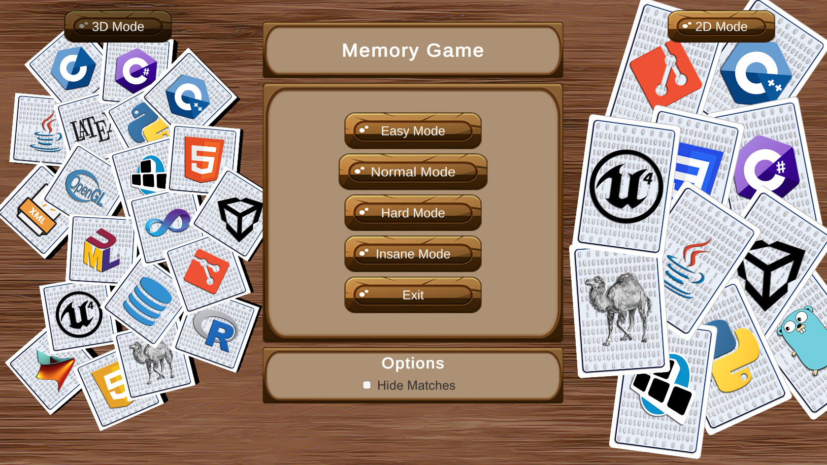 Memory Card Game Image 1