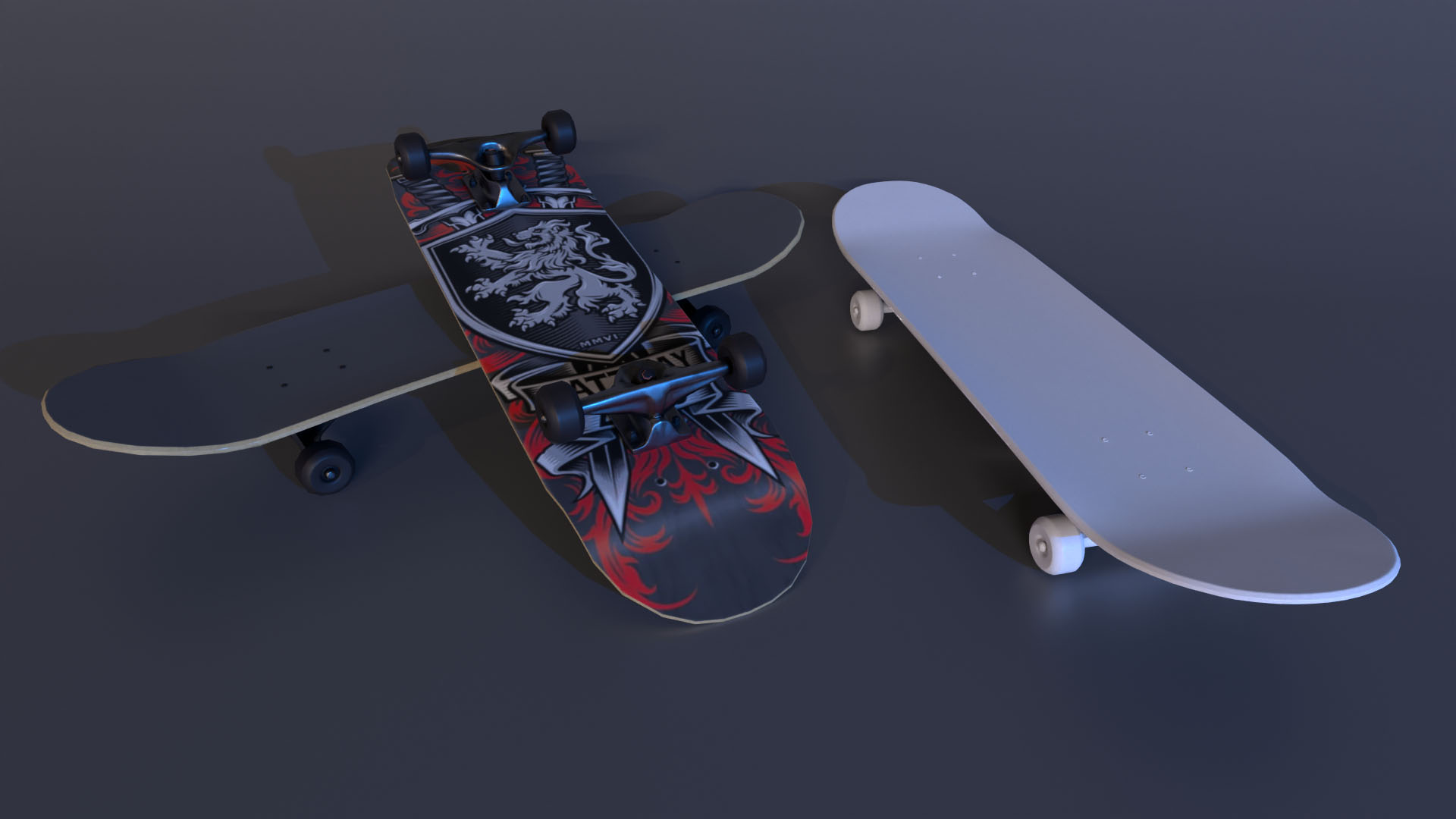 Skateboard Model Image 3